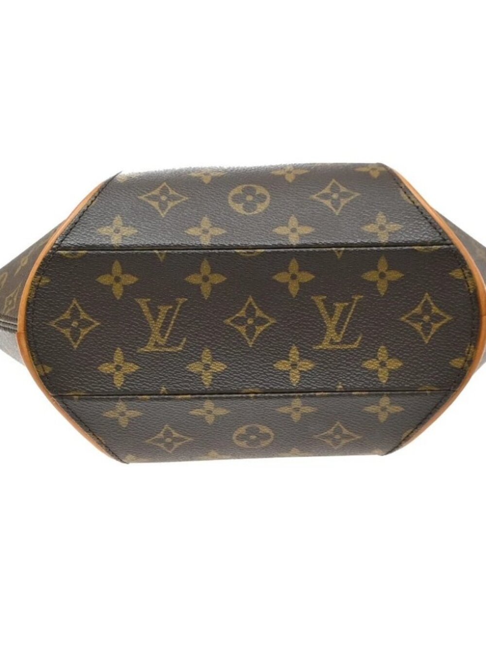 LOUIS VUITTON LV Logo Ellipse PM Hand Bag Monogram Leather Brown M51127 - Picture 6 of 16